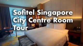 Sofitel Singapore City Centre  Room tour [upl. by Gnaig]