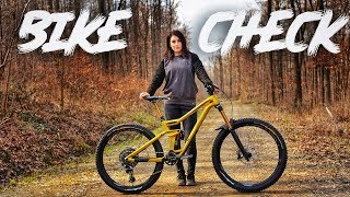 RADON JAB 100 HD 2019 l BIKE CHECK l VLOG 89 MISS PEACHES [upl. by Aisinoid]