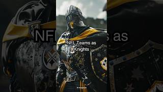 Midjourney Draws NFL Teams as Knights [upl. by Onirotciv313]