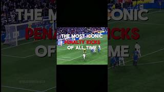 The Most Iconic Penalty Kicks Of All Time🔥💯 football soccer penalty [upl. by Gittel]