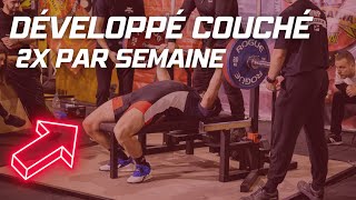 Ma Deuxième Séance de Développé Couché de la Semaine  Épaules force musculation développécouché [upl. by Daraj]