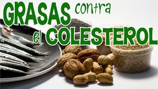 ¿Qué grasas comer para bajar el colesterol malo [upl. by Lhamaj]