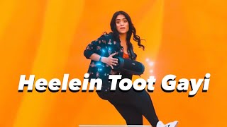 Heelein Toot Gayi Dance Choreography Boat Nirvana × Harshita Gautam [upl. by Maxentia]