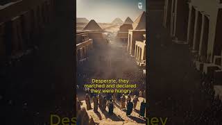 The first labour strike in history history egypt facts ancient [upl. by Kezer]