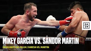 HIGHLIGHTS DE PELEA  Mikey Garcia vs Sandor Martin Español [upl. by Nuawad882]