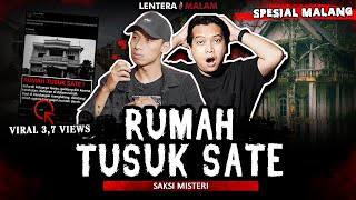 APA SESEREM INI KALO TINGGAL DI RUMAH TUSUK SATE LENTERA MALAM SPESIAL KOTA MALANG [upl. by Hamann578]