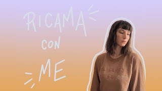 Ricama con me  PUNTO INDIETRO [upl. by Annerol]