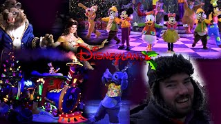 DISNEYLAND PARIS VLOG  CHRISTMAS NIGHT EVENT  AVOND VOL KERST SHOWS  MICKEYS WINTER WONDERLAND [upl. by Baten783]