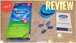 REVIEW DenTek  ComfortFit Dental Guard For Nighttime Teeth Grinding [upl. by Ellehcram]