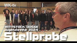 Jugendweihe Wittstock 2024  Die Stellprobe [upl. by Kaehpos]