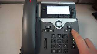 Cisco VoIP Phone How To Set Up A Conference Call [upl. by Meriel]