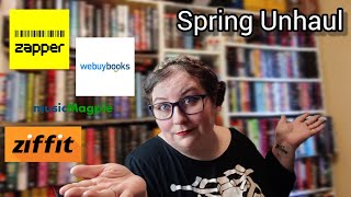 Spring Unhaul 24  Which Book UnHauling App is the Best  MusicMagpie WeBuyBooks Ziffit Zapper [upl. by Hortensia]