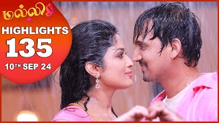 Malli Serial  EP 135 Highlights  10th Sep 2024  Nikitha  Vijay  Saregama TV Shows Tamil [upl. by Ilarrold]