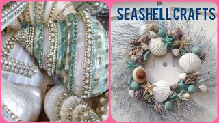 Beautiful Sea Shell craft ideas [upl. by Koah]