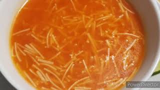 SOPA DE TOMATE 🍅 CON FIDEOS [upl. by Tebasile]