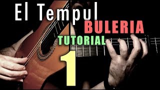 Mixed Technique Exercise  6  El Tempul Bulerias INTRO by Paco de Lucia [upl. by Einnal]