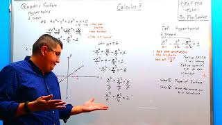 Quadric Surface Hyperboloid with two sheet ASL explained [upl. by Nnyw]