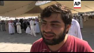 Muslims continue pilgrimage to Mecca [upl. by Ilana]