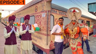 Journey In India’s Most Luxurious Ramayan Express train [upl. by Aikenahs]