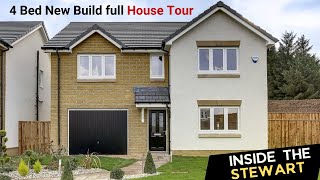 Touring a Spacious 😍 4 Bedroom New Build House Tour UK  Taylor Wimpey The Stewart Showhome [upl. by Redienhcs355]