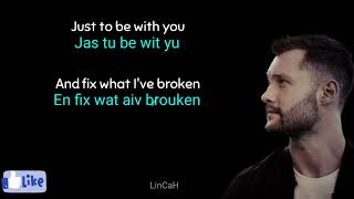 YOU ARE THE REASON  Colum Scott Lyrics Lirik dan Cara Baca Lirik easylyrics [upl. by Thalia]