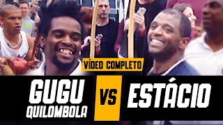 ESTÁCIO VS GUGU QUILOMBOLA  VÍDEO COMPLETO  Pé Dentro [upl. by Yniattirb958]