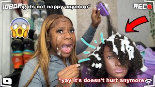 I washed my Mannequin THICK Hair after 4 months… OMG 😱 [upl. by Kaliope]