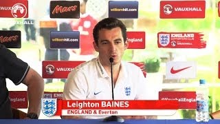 Leighton Baines  Press Pass [upl. by Enitsenre]