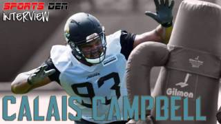 Calais Campbell Interview  Sports Den Live [upl. by Daveen]