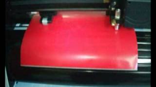 Cutting Plotter  Redsail Cutting plotter work video [upl. by Derk393]