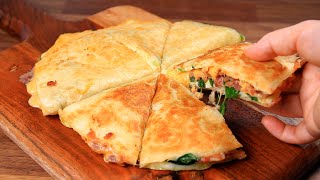 Incredible Quick breakfast ready in a few minutes 4 delicious tortilla recipes from Helly😋 [upl. by Warrin]