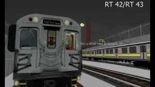 OpenBVE RT43 TTC Work Car [upl. by Ulysses263]