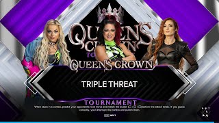 Triple Threat match Liv Morgan vs Becky Lynch vs Bayley  The Unstoppable Force [upl. by Ennaej]