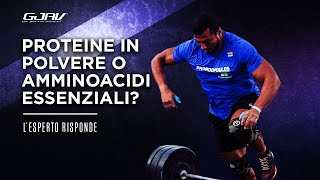 PROTEINE IN POLVERE O AMMINOACIDI ESSENZIALI PER IL CROSSFIT [upl. by Enttirb]