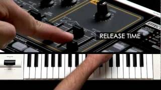 GAIA SH01 Synthesizer introduction Part 1 [upl. by Nolaf275]