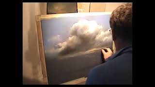 Demonstration of Painting Pastels Storm Clouds and reflections wmv [upl. by Mutua]