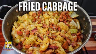 Southern Fried Cabbage Recipe  Keto Recipes [upl. by Nylodnarb]