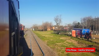 Ferrovías  tramo Villa Rosa  Cecilia Grierson [upl. by Ezar375]