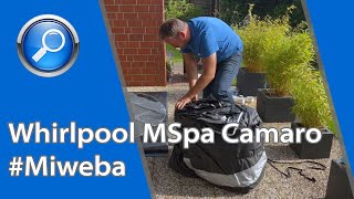 Miweba MSpa Whirlpool 2022 MSpa Camaro PCA069 ★ Unboxing ★ Aufbau ★ erste Infos [upl. by Colene]