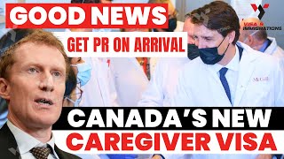 Canada announces new Caregiver pilot program offering direct Canadian permanent residence status [upl. by Cullin983]