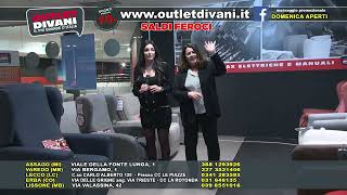 OUTLET DIVANI  Saldi invernali 2024 [upl. by Pinchas]