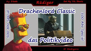 Drachenlord reaction  quot500 Abo Special  PolitikvideoHaderKommentare Kommentiervideoquot [upl. by Lenehc]