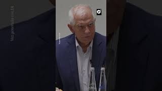 Josep Borrell advierte de una extensión del conflicto en Medio Oriente [upl. by Aernda]