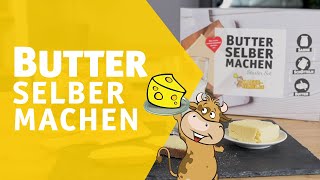 Butter selber machen  KAESESELBERDE [upl. by Avot425]