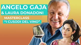 Angelo Gaja and Laura Donadoni  Masterclass  quotI custodi del vinoquot [upl. by Odnomyar427]