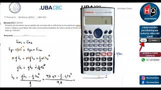 2022  PRIMER PARCIAL  TEMA A  BIOFISICA UBA XXI [upl. by Aiel]