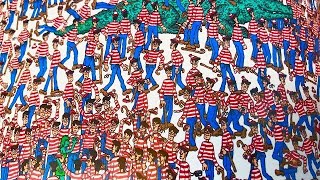 WHERE’S WALDO Search and Find Book Video for KIDS [upl. by Harald72]