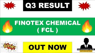 FCL Q3 Results 2024  FCL Chemical share latest news  FCL Chemical share  Fineotex Chemical share [upl. by Gothar626]