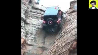 Jeep  Impossible Hill Climb Offroad Extreme Obstacle PART1 [upl. by Nyrhtak468]