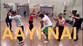 AAYI NAI  DANCE  BOLLYWOOD DANCE  ADITYA IYER CHOREOGRAPHY [upl. by Sedaiuqlem511]